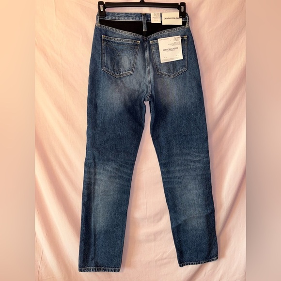 Calvin Klein Straight Leg Jeans - Blue and Black - Picture 12 of 12